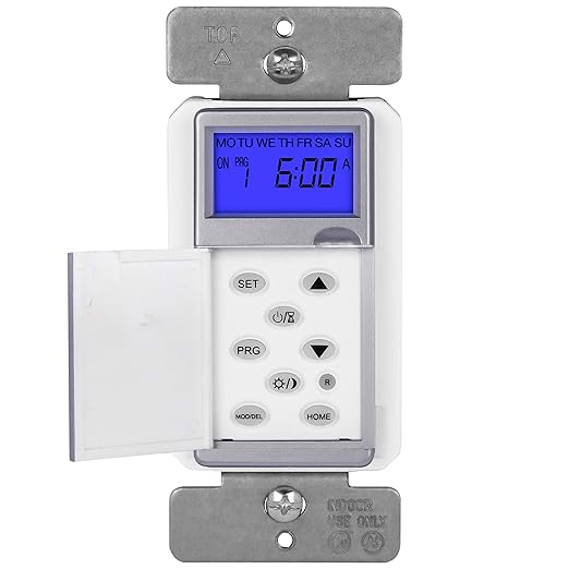 TOPGREENER Digital Astronomic Timer Switch, 7-Day Programmable Sunrise Sunset by TOPGREENER