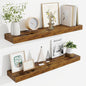 Fun Memories Bathroom Shelves 32 Inch Long Set of 2, Floating Shelves by FunMemories