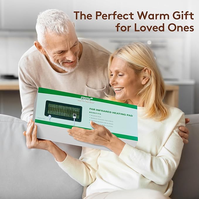 UTK Far Infrared Heating Pad for Back, 5X Deeper Pain Relief for Full Back - Image 7