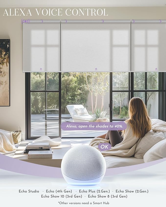 Graywind Smart Coupled Roller Shades Compatible - Image 3