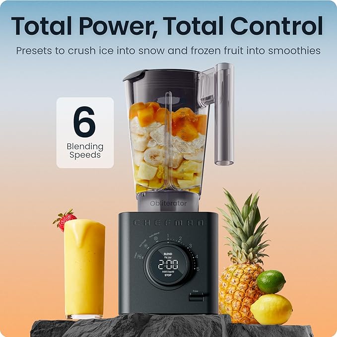 Chefman Obliterator 48 oz Countertop Blender - Image 8