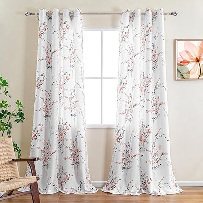 MYSKY HOME Living Room Curtains Thermal Insulated Light Filter Window Covering - Image 2