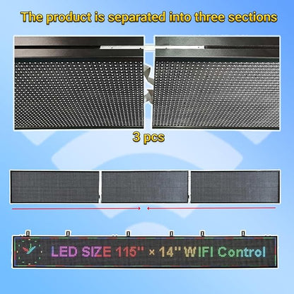 P10 Scrolling LED Sign Programmable Display Digital Bright Open Led Sign - Image 6