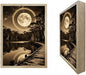 URVIP LED Glowing Photo Frame, 3D Starry-Sky Blue Moon Wall Art, 9x12 Inches by URVIP