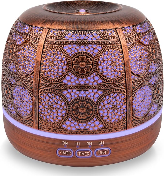 ARVIDSSON 500ml Essential Oil Diffuser, Metal Diffusers by ARVIDSSON