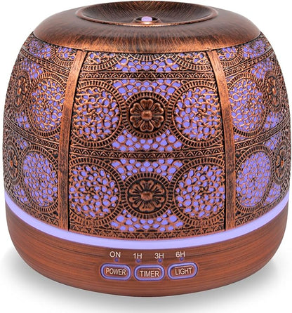 ARVIDSSON 500ml Essential Oil Diffuser, Metal Diffusers by ARVIDSSON