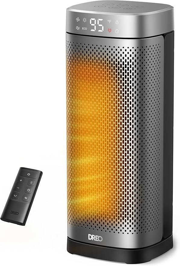 DREO Space Heaters for Indoor Use, Fast Heating Portable Heaters by DREO