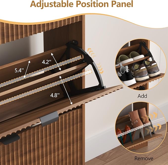 Shoe Cabinet Storage for Entryway - Image 5