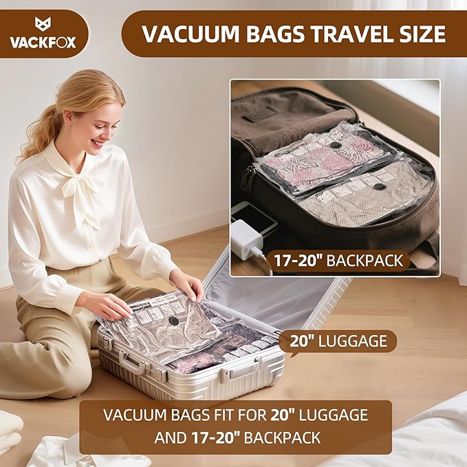 VACKFOX 15 Pack Vacuum Seal Bags - Image 8