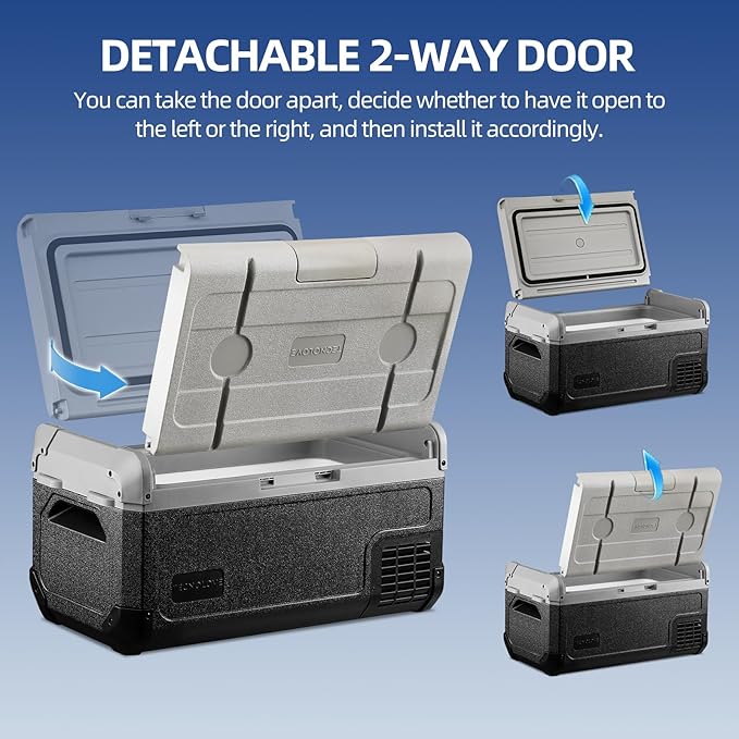 12V Car Refrigerator, 32QT Portable Fridge Freezer - Image 5