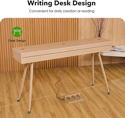 KUMENG Digital Piano 88 Key Weighted Keyboard, Full-Size Desk Progressive - Image 3