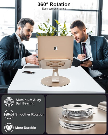Ultra-Stable Swivel Laptop Stand - Image 2