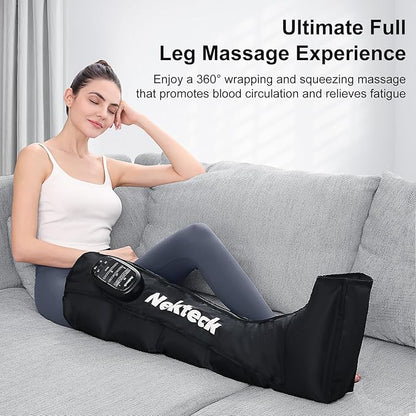 Nekteck Cordless Leg Compression Massager, FSA Eligible Massage Tools - Image 2