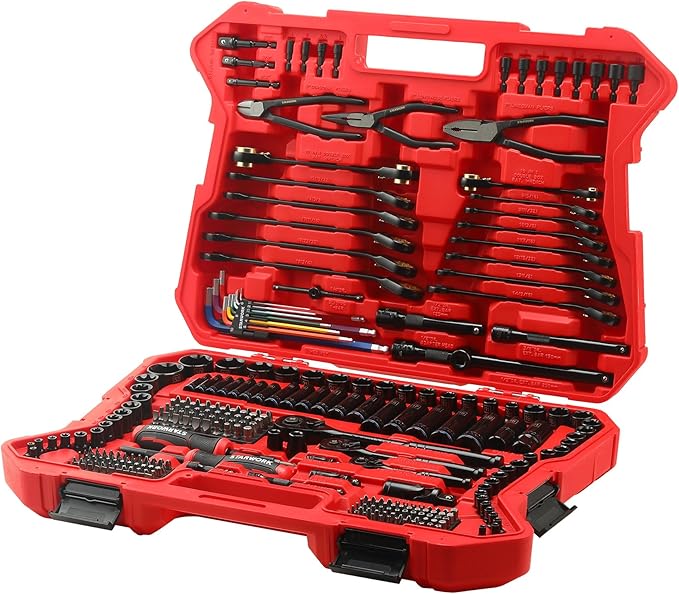 STARWORK TRUE MECHANIC™ 305-Piece Mechanics Tool Set, 120T SAE&Metric by STARWORK