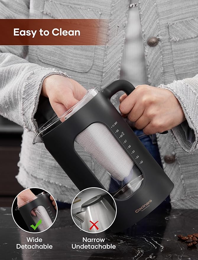 Electric Tea Kettle, INTASTING Glass Electric Kettle - Image 6