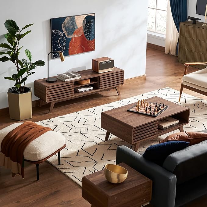 mopio Ensley TV Stand, Mid Century Modern - Image 4