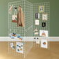 Koretech Grid Wall Panels 3 Pcs, Commercial Grade Gridwall Panels, Metal Grid by Unknown