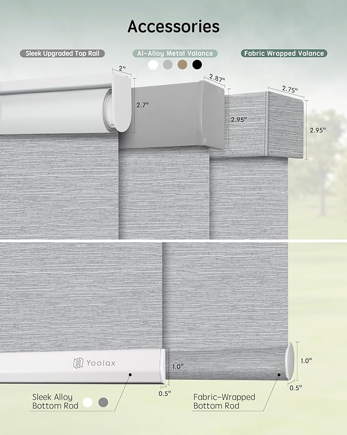 Yoolax Motorized Blinds with Remote, Smart Blinds - Image 5
