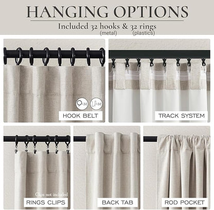 120 Inch Curtains High Ceiling Tall Curtains - Image 4