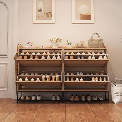 AVZEAR Narrow Shoe Storage Cabinet - Image 6