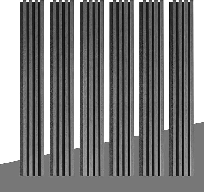 NeatiEase Wood Wall Panels, 9 Feet Acoustic Slat Wall Panels - Image 6