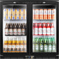 Tylza Back Bar Cooler With 2 Glass Doors, 200L Under Counter Back Bar by TYLZA