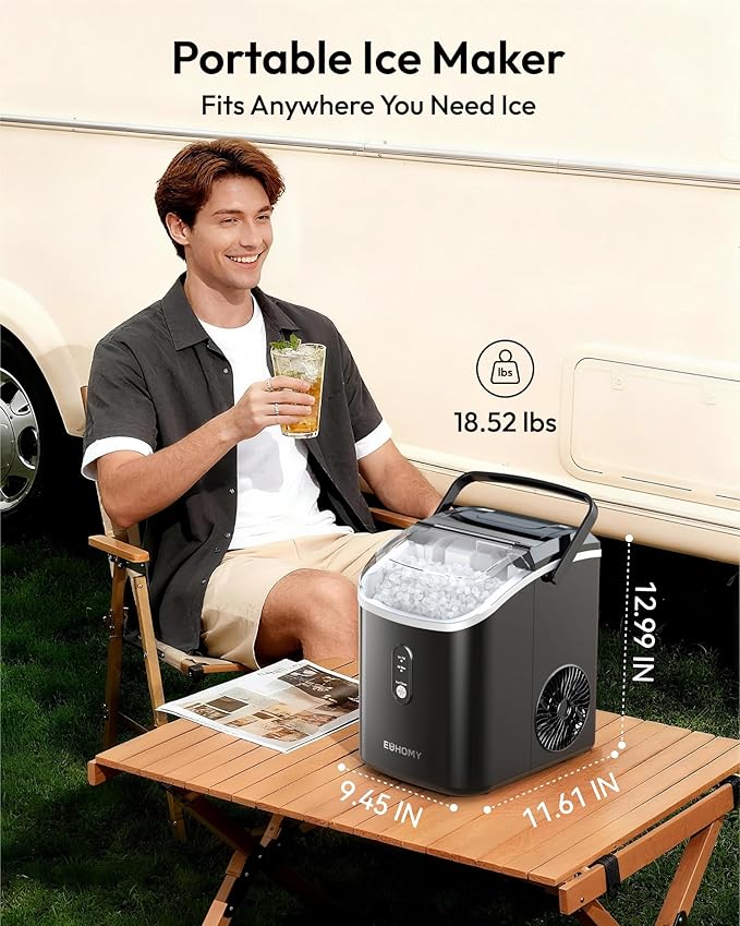 EUHOMY Nugget Ice Maker Countertop - Image 7