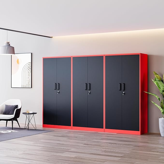 MIIIKO Metal Storage Cabinet - Image 4