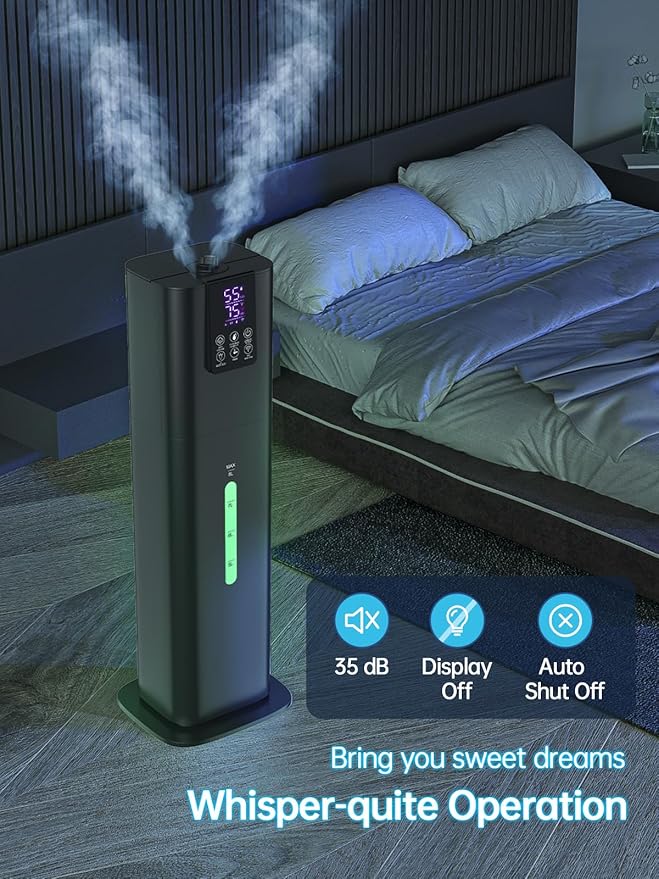 8L Smart Humidifiers for Bedroom Large Room, 2.1Gal Cool Mist Top Fill Diffuser - Image 9
