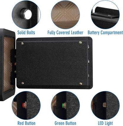 Tenamic Biometric Fingerprint Safe Box 0.85 Cubic Feet Fireproof Waterproof - Image 7
