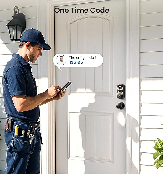 Veise Keyless Entry Door Lock - Image 6