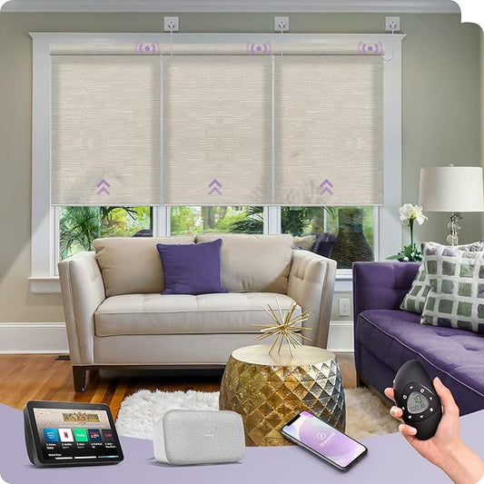 Graywind Motorized Light Filtering Shades Compatible by Graywindbeyondshading