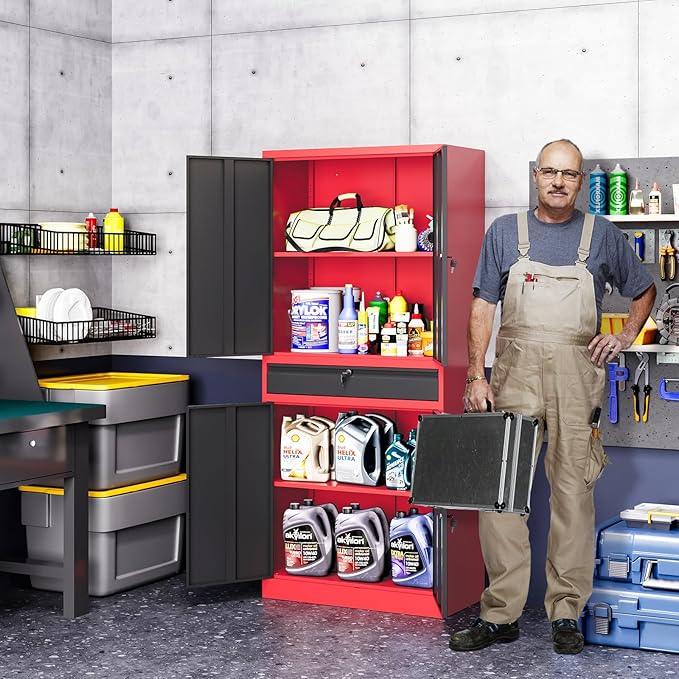 MIIIKO Metal Storage Cabinet - Image 2