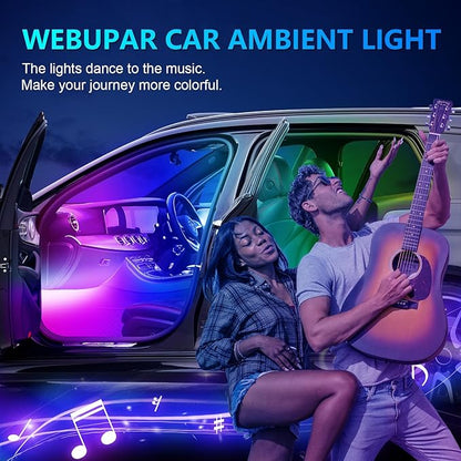 RGB Acrylic Ambient Lighting Car Lights, LED Strip Lights - Image 7