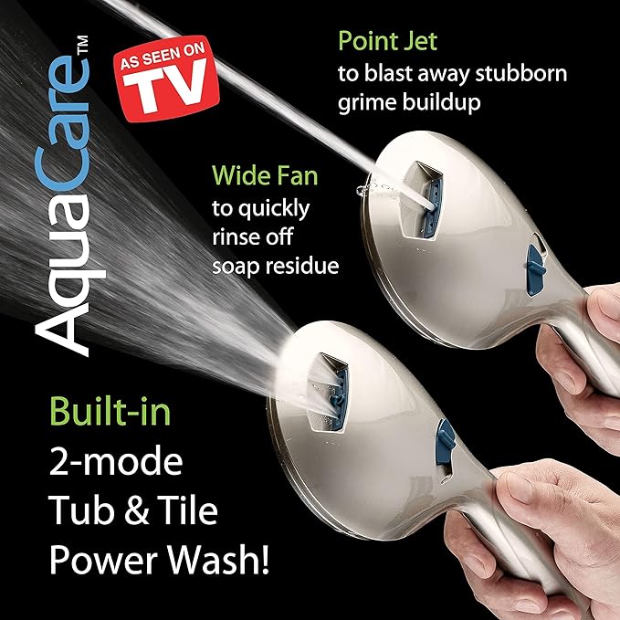 Hotel Spa AquaCare for California As-Seen-On-TV High Pressure Handheld Rain - Image 4