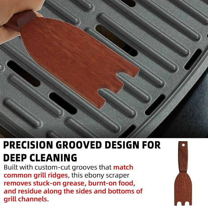 TonGass Ebony Grill Scraper Compatible - Image 3