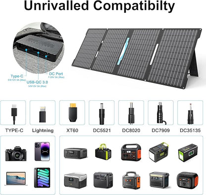 E-POWO 60W Portable Solar Panels Chargers - Image 7