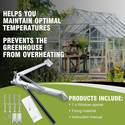 CHANGE MOORE Auto Vent Opener 1Pack Automatic Greenhouse Window Opener - Image 2