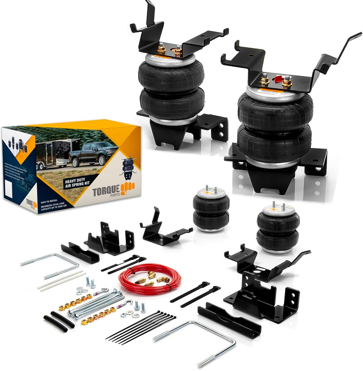 torque air suspension bag kit for 2004-2015 nissan, main product view