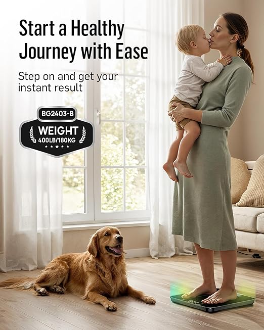 RunStar Digital Bathroom Scale for Body Weight, - Image 5