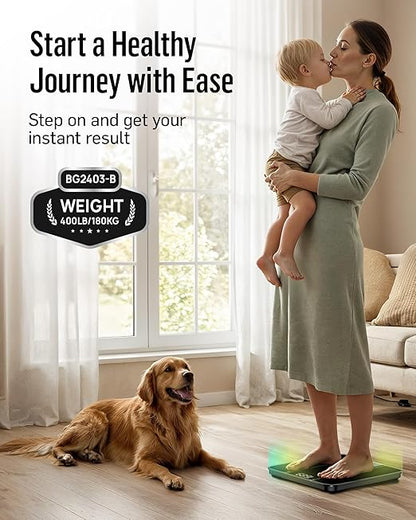 RunStar Digital Bathroom Scale for Body Weight, - Image 5