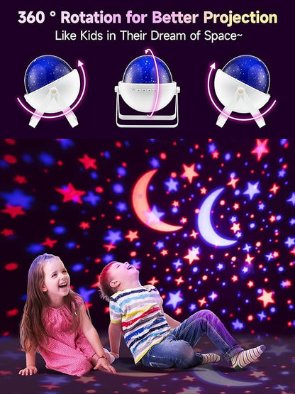 Star Projector for Kids Room, 15 Colors+Bluetooth Music Star Night Light - Image 5