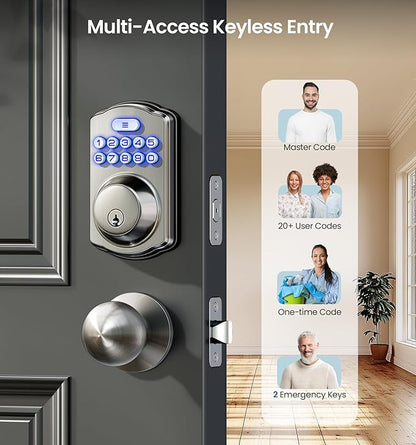 Veise Keyless Entry Door Lock - Image 2