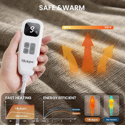 Heated Throw Blanket, Fasting Heating - Image 3