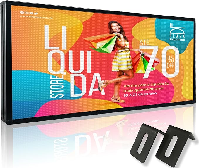 Outdoor Full Color Led Sign WIFI And USB Programmable Led Sign by TOPCOLORTRADE
