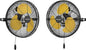 Fanqiebros 12 IN High Velocity Wall Mount Fan, 3 Speed Industrial Wall Fan by Fanqiebros