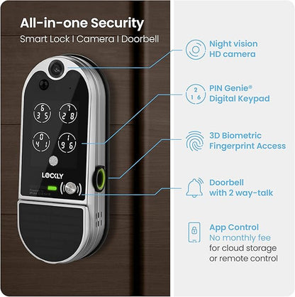 Lockly Vision Elite Video Smart Lock - Image 2