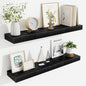 Fun Memories Bathroom Shelves 32 Inch Long Set of 2, Floating Shelves by FunMemories