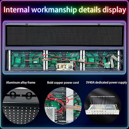 Waterproof Programmable Led Sign Custom Scrolling Outdoor Digital Signs - Image 5