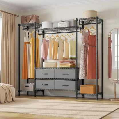 VIPEK V20 Wire Garment Rack Heavy Duty Clothes Rack, Metal Clothing Rack - Image 7